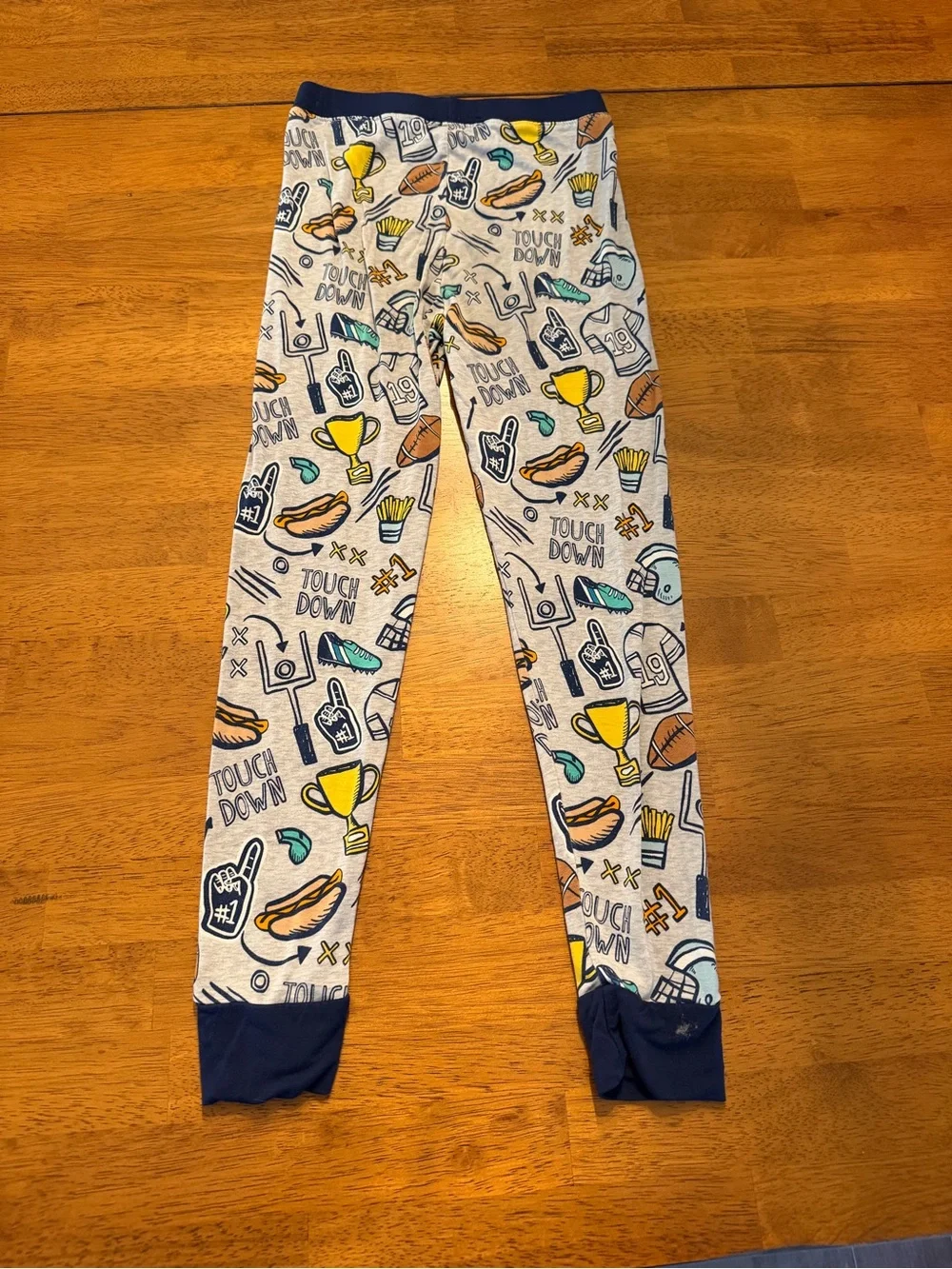 Little Sleepies LS 5/6 Game Day Football Bamboo long Sleeve Pajamas
